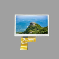 Layar LCD TFT 4.3 inci 480x272 piksel 16.7M, layar industri warna, Driver IC NV3047, rols'