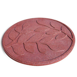Milieuvriendelijke Sbr Tuin Straatstenen Gerecycled Ronde Rubber Stepping Stones - Product Image 3