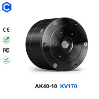 Motor Planetario Brushless DC CubeMars AK40-10 KV170 con Codificador, Relación de Engranajes 10:1, para Robots Humanoides