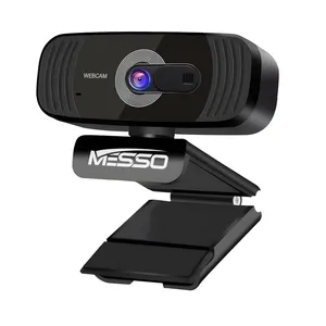कैमरा वेब यूएसबी प्रो पीसी लैपटॉप चैट गेमिंग 60fps वेबकैम 1080p एलईडी कवर स्टैंड के साथ माइक्रोफोन स्पीकर 4K खिड़की 10 7
