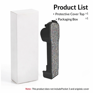 เคสซิลิโคนป้องกันน้ำหนักเบาแบบกำหนดเองสำหรับ DJI OSMO Pocket 3 พร้อมฝาครอบเลนส์กล้องกิมบอลและหน้าจอสัมผัส อุปกรณ์เสริม - Product Image 5