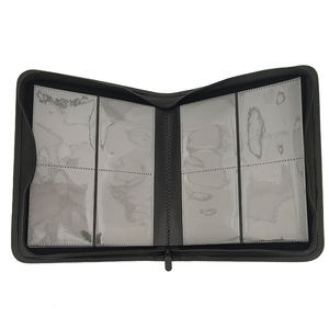ModernQiu Custom Toploader Carpeta <span class=keywords><strong>de</strong></span> tarjetas <span class=keywords><strong>de</strong></span> 4 bolsillos Álbum <span class=keywords><strong>de</strong></span> juego <span class=keywords><strong>de</strong></span> cartas coleccionables <span class=keywords><strong>de</strong></span> cuero PU para 128 tarjetas Álbum <span class=keywords><strong>DE</strong></span> FOTOS moderno - Product Image 3