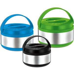 Ensemble de casseroles isothermes en acier inoxydable, 3 pièces, avec couvercle à clipser cylindrique, thermos de voyage, récipient de stockage alimentaire - Product Image 3