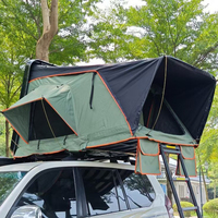 Tente de toit pour 3-4 personnes, étanche, à verrouillage manuel, personnalisable, directement de l'usine, boîte de toit pour voiture 4x4, boîte de toit rigide, rangement pliable