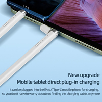 Stylet numérique magnétique rechargeable personnalisé en alliage d'aluminium, stylet capacitif actif pour écran tactile, pour le dessin et l'écriture