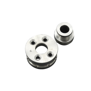 Stainless Steel Machining Parts 50mm Diameter Black <b>Oxidation</b> Door Lock Accessories Custom Non Standard CNC Processing - Product Image 1