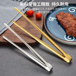 Ancient Kitchen Stainless Steel Barbecue Tongs Heavy Duty Anti Slip High Temperature Resistant For Steak Grilling - Product Image 1