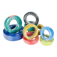 Câble de mise à la terre personnalisé cuivre BVR4mm ² fil électrique Flexible pour la construction de gaine de couleur jaune-vert câble BVR
