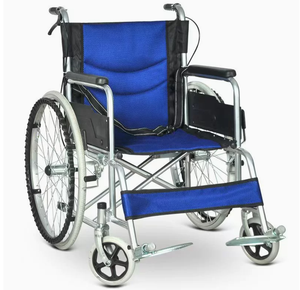 Andador Plegable de 4 Ruedas con Asiento Inodoro, Ayuda para la Movilidad de Ancianos, Personas <span class=keywords><strong>Mayores</strong></span> y Discapacitados, Cuidado <span class=keywords><strong>en</strong></span> el Hogar y Rehabilitación - Product Image 3
