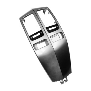 Panel de Aire Acondicionado para Land Cruiser Prado 2004-2006, Marco de Tablero ABS Plateado - Product Image 2