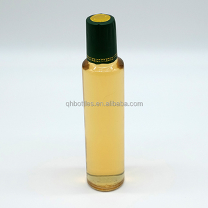 Bouteille ronde en verre pour huile d'olive, huile <span class=keywords><strong>de</strong></span> camélia, huile <span class=keywords><strong>de</strong></span> <span class=keywords><strong>noix</strong></span>, huile <span class=keywords><strong>de</strong></span> sésame, sauce soja et <span class=keywords><strong>vinaigre</strong></span>, avec bouchon hermétique transparent, couleur vert foncé - Product Image 1