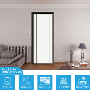 B1057 ヴィクトリアンスタイル無垢材インテリアドア、遮音性、頑丈なヒンジ、屋外対応、ケーララチークデザイン - Product Image 5