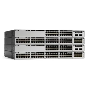 สวิตช์เครือข่าย C9300-48P-A 9300 48 พอร์ต Gigabit PoE แบบ Stackable Layer 3 รองรับ SNMP QoS ความจุ 480Gbps - Product Image 1