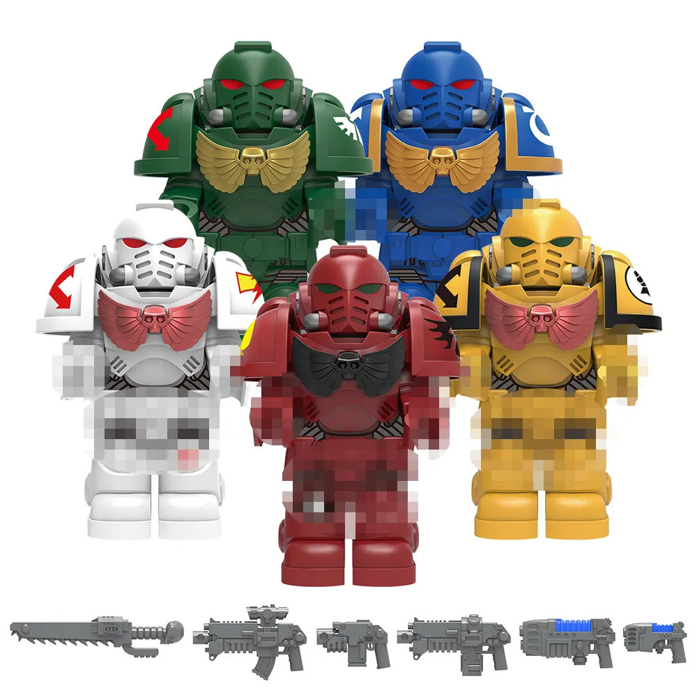 NUEVO Mar-vel Super Heroes LEGUOGUO Ultramarines Blood Angels Building Blocks juguete para niños