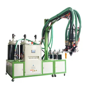 Mesin dispenser busa fleksibel untuk membuat tetesan air Makeup mesin spons poliuretan PU pabrik tanaman multifungsi