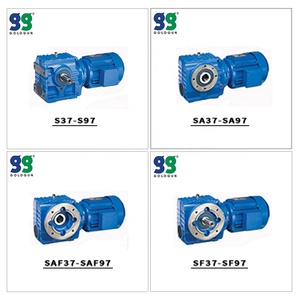 Helical <b>Worm</b> S Series Aright Angle Gear Motor Gearbox High Quality Reduction High Quality OEM S Series S77 Helical <b>Worm</b> Reducer - Product Image 5