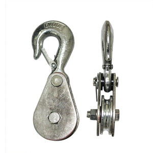 Nouvelle poulie universelle en acier, petite, <span class=keywords><strong>pour</strong></span> câble de levage, roue à <span class=keywords><strong>rail</strong></span>, roue à gorge de roulement industrielle HUDA, garantie 1 an, vente au détail - Product Image 6