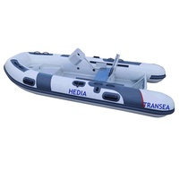 Bateau pneumatique semi-rigide Orca Hypalon de 3,6 m, mini-bateau de luxe, yacht