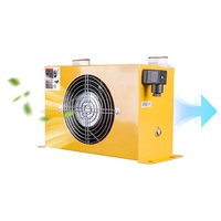 Tout nouvel échangeur de chaleur d'air en alliage d'aluminium de radiateur hydraulique refroidi par air DC12V avec moteur prend en charge le refroidissement à l'huile