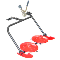 Tracteur de marche 2WD 2/3 tondeuse rotative à disque avec moteur 120cm largeur de coupe haute productivité pour pelouse utilisation agricole