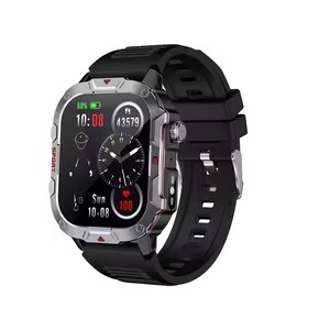 Nouvelle Montre Connectée d'Extérieur QX11 2026 pour Hommes, Étanche, Bracelet en Silicone, Appel, Moniteur de Fréquence Cardiaque et de Pression Artérielle, Montre-Bracelet Sportive - Product Image 1