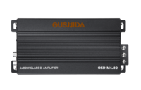 Amplificateur de voiture Oushida classe D vente directe d'usine 4 canaux 4*80W Micro amplificateurs