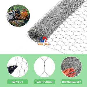 Jaring Kawat Heksagonal Galvanis Celup Panas 3/4 inci untuk Perangkap Ikan Lobster - Product Image 3