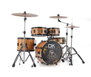 Comfortable good quality low price professional Junior drum set Kids jazz with throne pedal hot selling