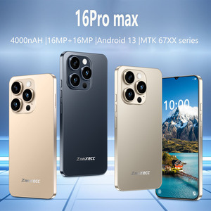 Factory supplied 16Pro Max Android phone with 64GB large <b>memory</b>, 6.6-inch screen, global version, dual SIM <b>card</b> - Product Image 5