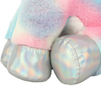 Grosir Pabrik Boneka Unicorn Lucu Warna Pastel Kawaii dengan Kain Beludru Elastis dan Isian Kapas PP untuk Anak-anak dan Dewasa
