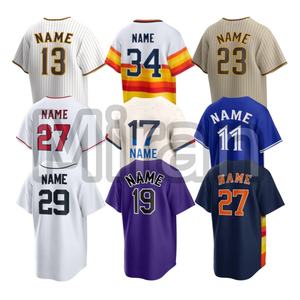 野球ジャージー刺繍 #27 #11 #4 #99 - Product Image 1