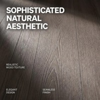 Hibrit Su Geçirmez Vinil Döşeme PVC Ahşap Laminat MDF Sert AC4 Ticari Sınıf Banyo Dış Mekan Aksesuarları Yüzer Döşeme