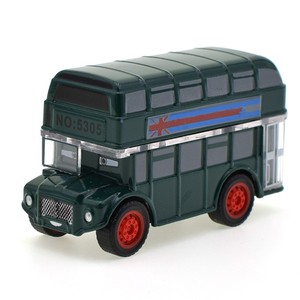 Jouets Nouveau Petit <span class=keywords><strong>Bus</strong></span> en Métal à Remonter <span class=keywords><strong>Jaune</strong></span> <span class=keywords><strong>Jouet</strong></span> en Plastique <span class=keywords><strong>Bus</strong></span> à Deux Étages HN954796 - Product Image 3