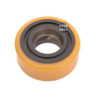 Rueda auxiliar de poliuretano Noli 100*406204 con rodamiento para montacargas eléctrico, accesorio para sistema de transporte con capacidad de carga. - Product Image 1