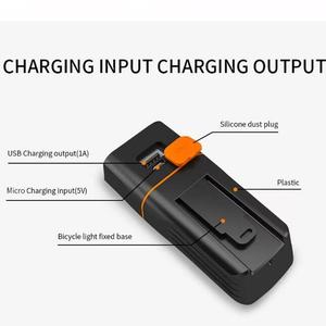 Luz para Bicicleta de Montaña IPX5 <span class=keywords><strong>TK3</strong></span> 3000LM, Impermeable, Recargable por USB, Rotación Libre de 360°, Luz LED para Bicicleta con Banco de Energía - Product Image 4