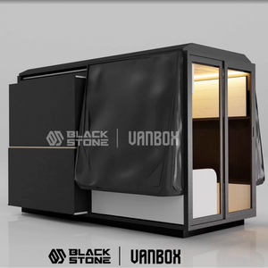 Vanbox Luxury <span class=keywords><strong>Camper</strong></span> Van para la venta Elevador Cama Custom Van Modular Travel Wohnmobil Módulos adaptables - Product Image 2