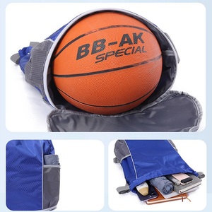 <b>Drawstring</b> Backpack Fashion Design Water Resistant High String <b>Bag</b> Sports Outdoor Gym Sack with Side Pocket for Men Women - Product Image 3