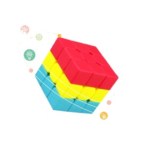 Cubo de Rubik Qiyi para niños 3x3, juguete educativo de aprendizaje temprano para niños de 5 a 7 años, unisex, que estimula el cerebro - Product Image 5