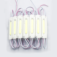 Étanche 12V COB affichage LED Modules 68*18 IP65 puces en aluminium blanc chaud 6 LED rétro-éclairage publicité lettres éclairage