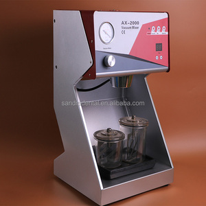 Mezclador de Vacío Dental, Equipo de Laboratorio Dental Manual, 110V/220V 200W, Certificado CE, con Bomba de Vacío - Product Image 2