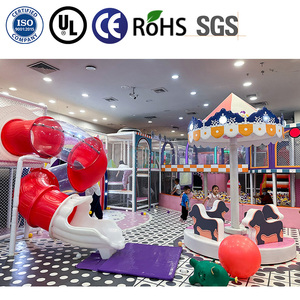 Productos multifuncionales para parques de atracciones comerciales para niños, juego de toboganes para niños, juego de columpio, equipo de patio interior, gimnasio - Product Image 3