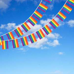 LGBT niềm tự hào Đồng Tính biểu ngữ cờ cầu vồng chuỗi <span class=keywords><strong>Bunting</strong></span> cờ cho lễ hội bên lễ kỷ niệm trang trí - Product Image 5