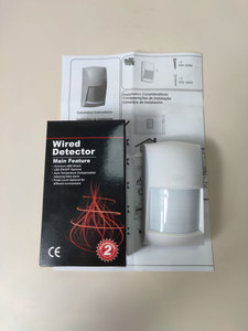 Sensor de Alarma de Intrusión Infrarrojo Pasivo Montado en la Pared, Detector PIR con Cable de 12 V, Sensor de Movimiento PIR de Ángulo Amplio de Fábrica - Product Image 4