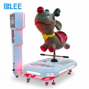 Usine Swing Voitures Cerf Brun Animal Kingdom Cerf Nouvellement Arrivé À Monnaie Intérieur Pas Cher Kiddie Ride Machine pour Enfants - Product Image 2