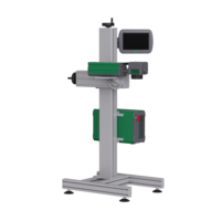 Machine de marquage laser à fibre 20W refroidie par air pour plastique et aluminium, conception chinoise