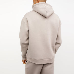 <span class=keywords><strong>Tuta</strong></span> Sportiva da Uomo con Cappuccio, Set Due Pezzi MAQI con Stampa Lettering, Tasca a <span class=keywords><strong>Canguro</strong></span>, Completo Sportivo Jogger - Product Image 5