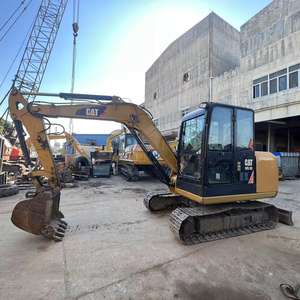 CAT 305,5 Caterpillar CAT 305.5E2 mini excavadoras de 5 toneladas micro Excavadora hidráulica maquinaria de excavación usada - Product Image 4