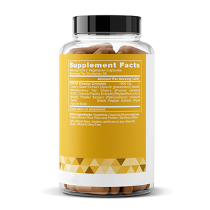 Capsules d'extrait de graines de céleri de marque privée OEM pour le soutien articulaire à l'acide urique Balence de l'acide urique Métabolisme Kideney Support - Product Image 2