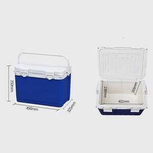 LIHENG Biosafety Portable Cooler Box 25L Cold Chain Warming Case avec PU Isolation pour la conservation du lait maternel et les canettes - Product Image 3
