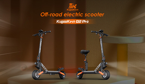 Scooter pliable Kugookirin Pro 600W 15Ah avec batterie au lithium, autonomie de 55 km, vitesse de 45 km/h, certifié CE - Product Image 2